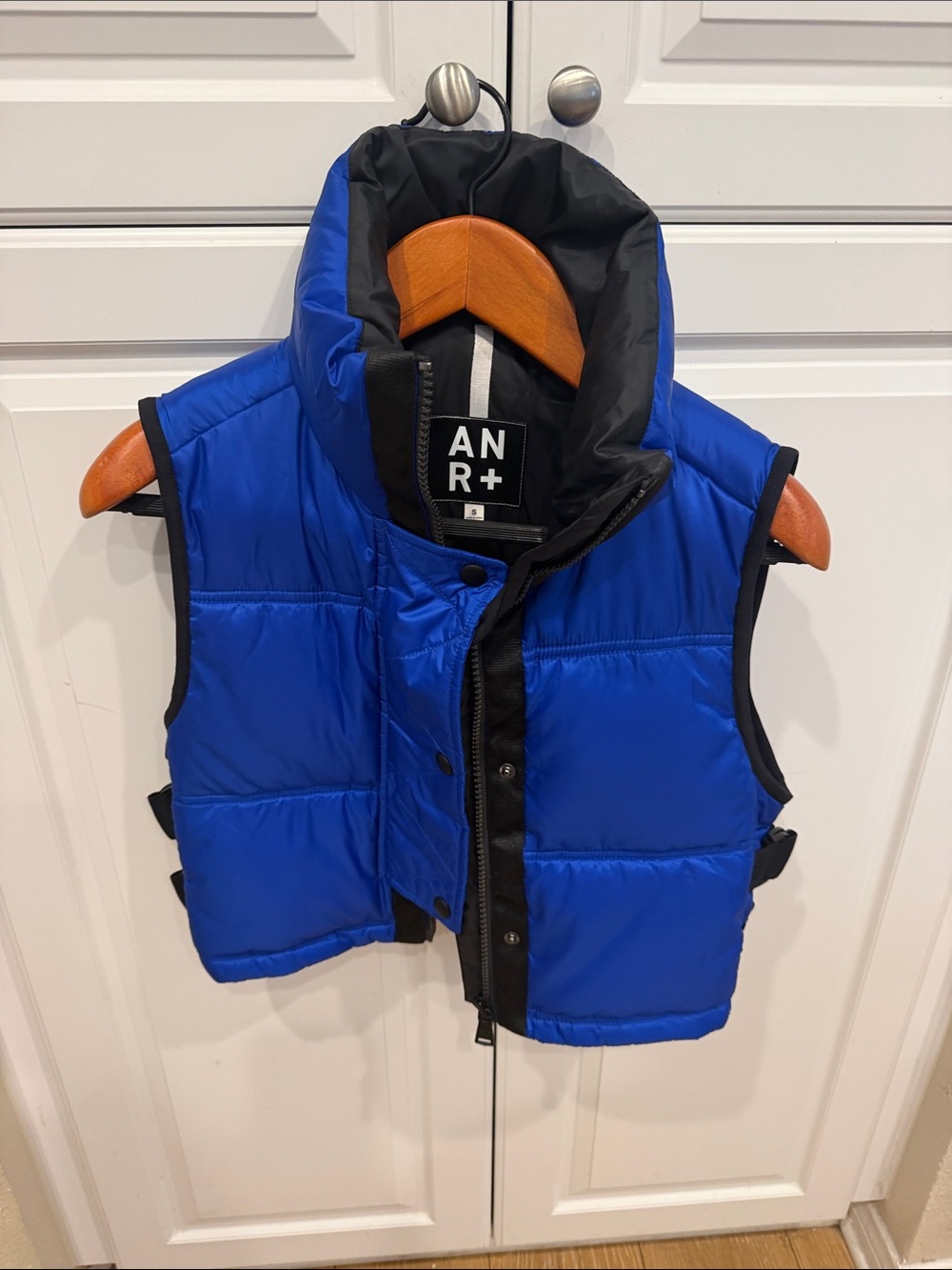 Alp N Rock Blue and Black Puffer Vest